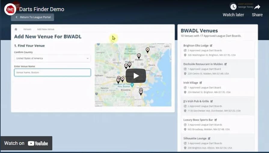 Darts Venue Finder Instructions DartConnect