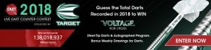 2018 DartCounter Contest Sponsored by Target