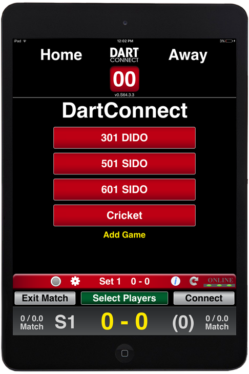 darts connect dartboard