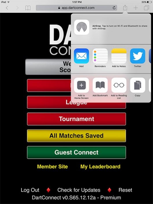 ipad-save-home-screen – DartConnect