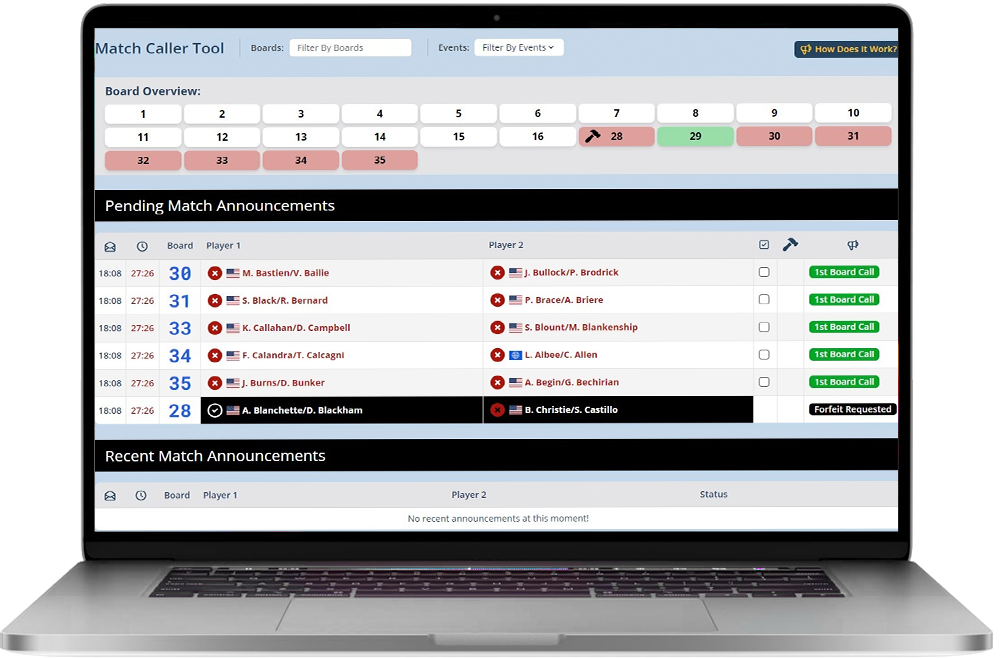 Event Tools DartConnect